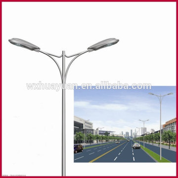 Metal support poles